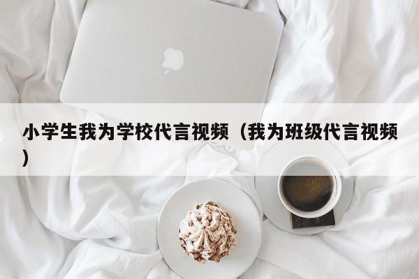 小学生我为学校代言视频（我为班级代言视频）